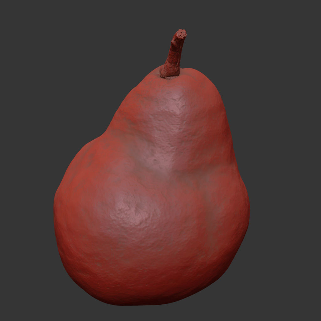Pear 3D model_8