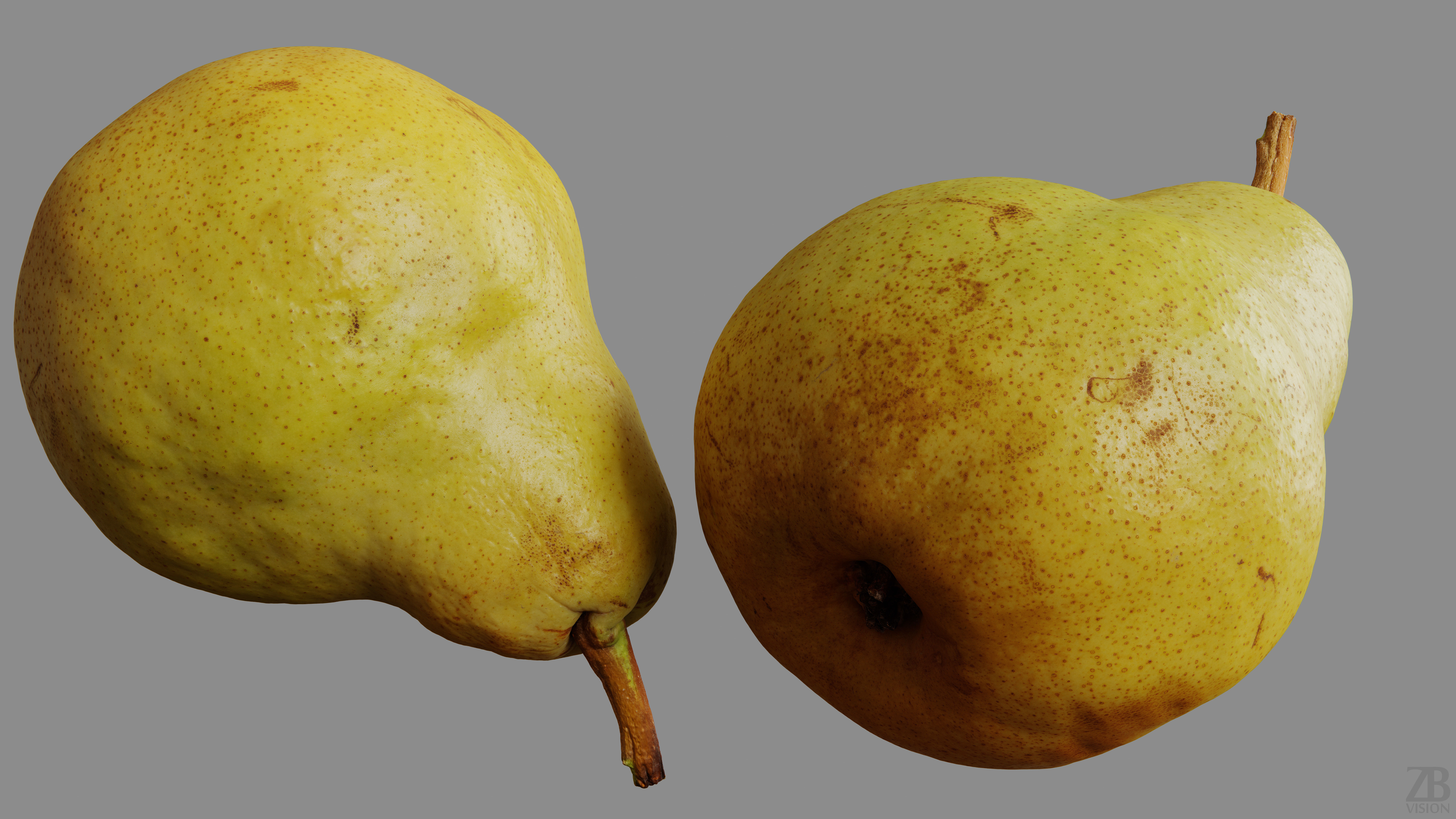 Pear 3D model_5
