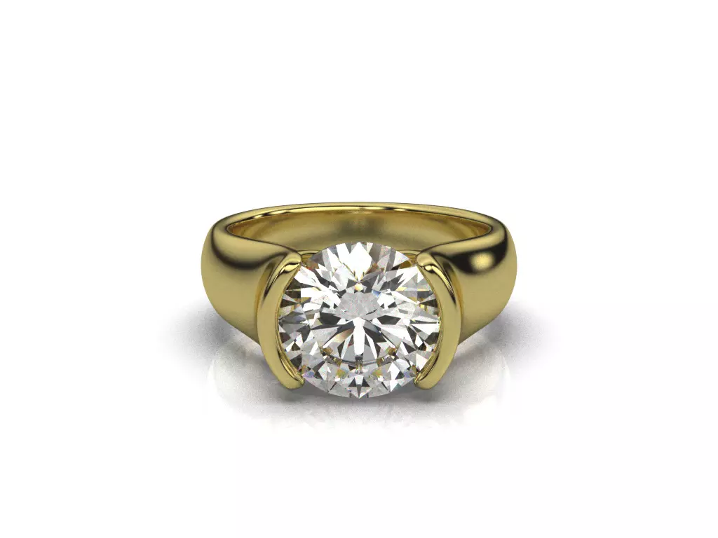 Bezel Ring 3D print model