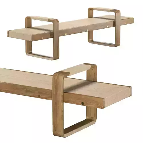 Pommel Bench 3D model
