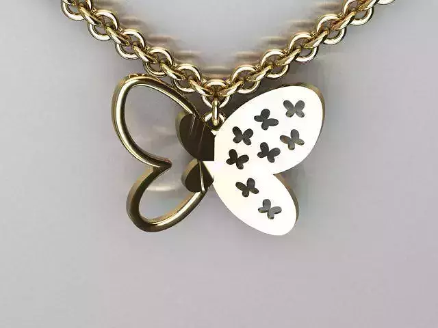 butterfly pendant
