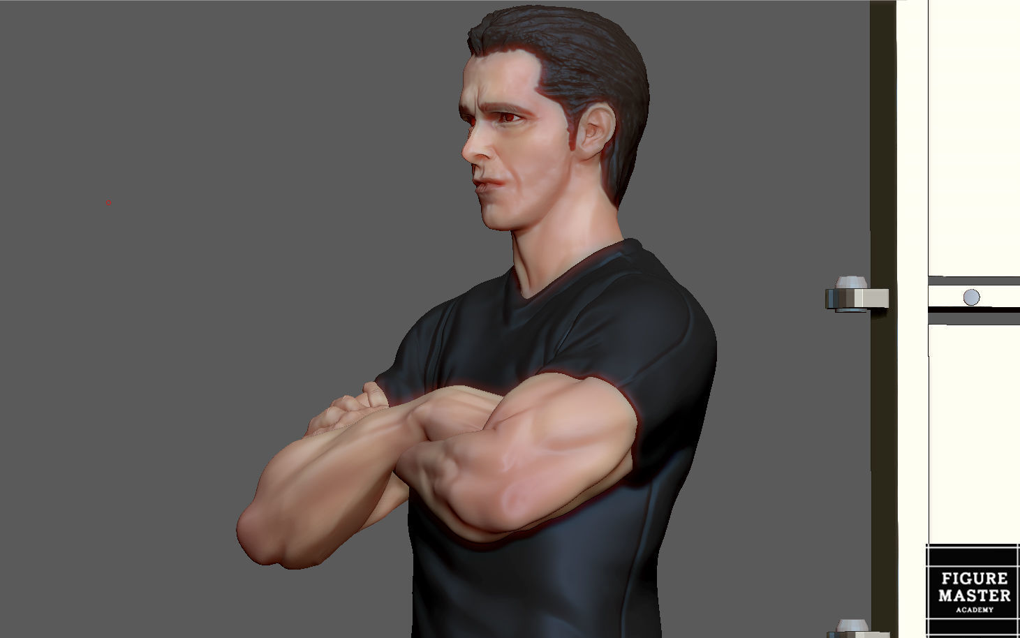 BATMAN ARMORY SET 2 MODEL DARKNIGHT DC STATUE PRINTABLE 3D print model_12