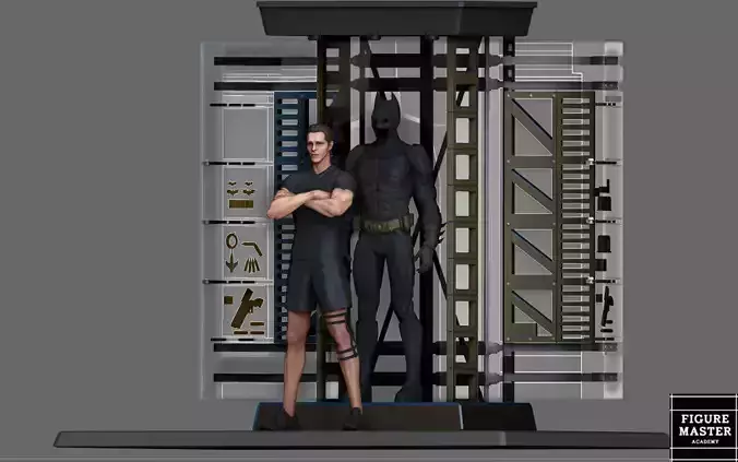 BATMAN ARMORY SET 2 MODEL DARKNIGHT DC STATUE PRINTABLE