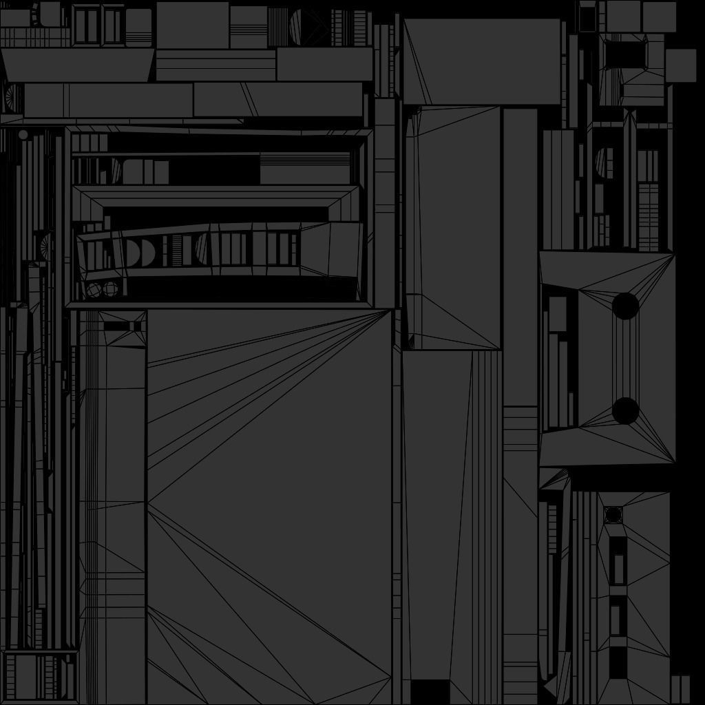 Cassette Player SANYO m-4440 Low-poly 3D model_7