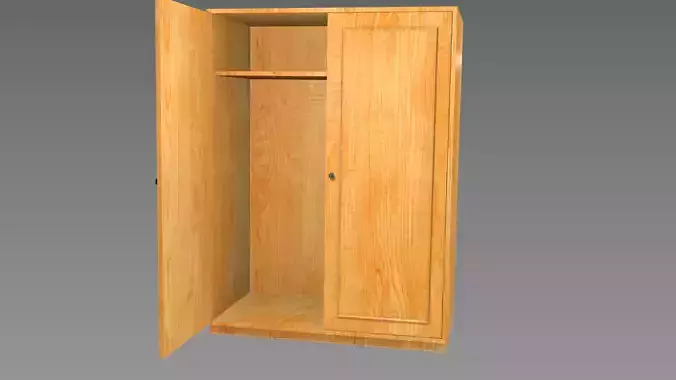 Wardrobe wooden