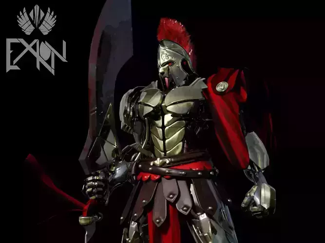 EX-03 Spartan 3D model