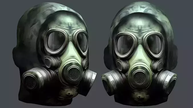 Helmet 3d model military combat Military Low-poly