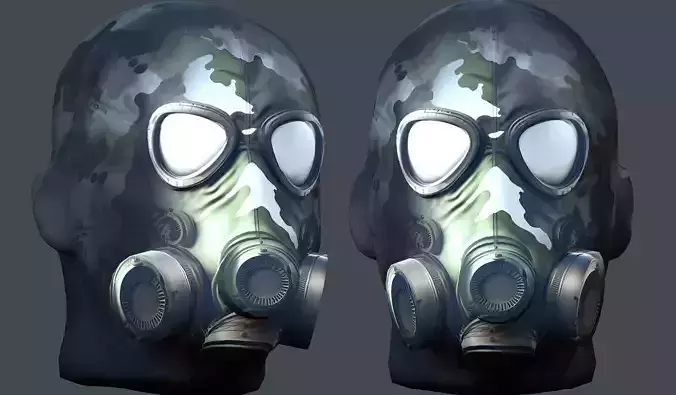 Helmet 3d model military combat Military Low-poly