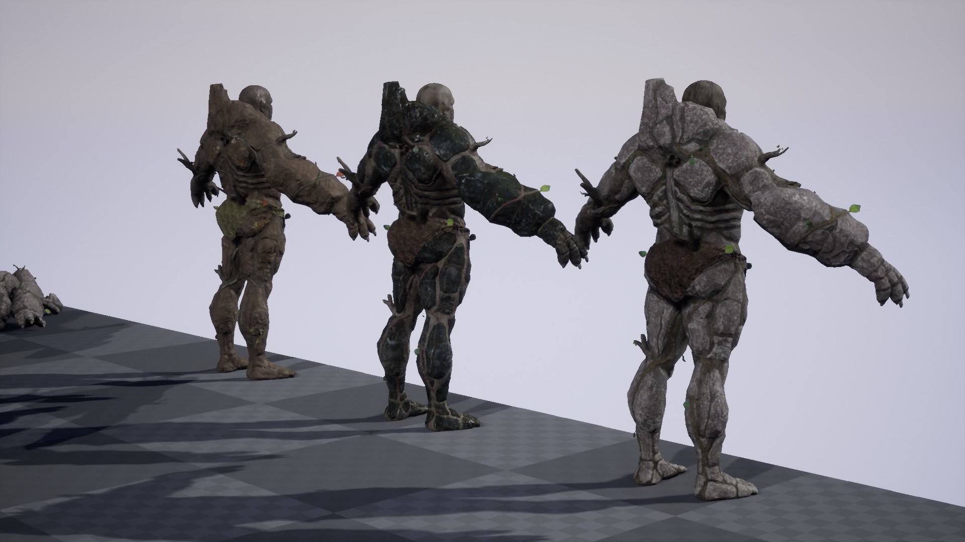 Forest Monster Low-poly 3D model_31