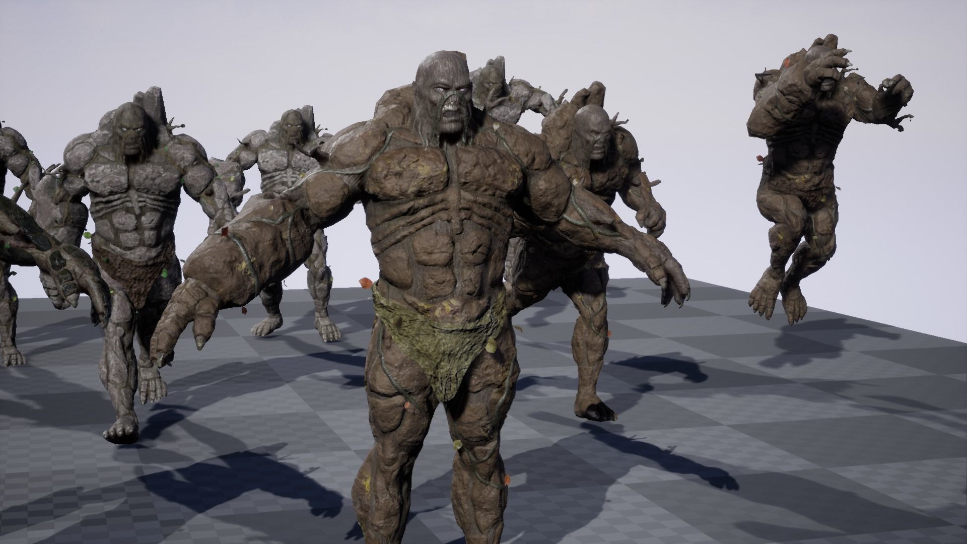 Forest Monster Low-poly 3D model_36