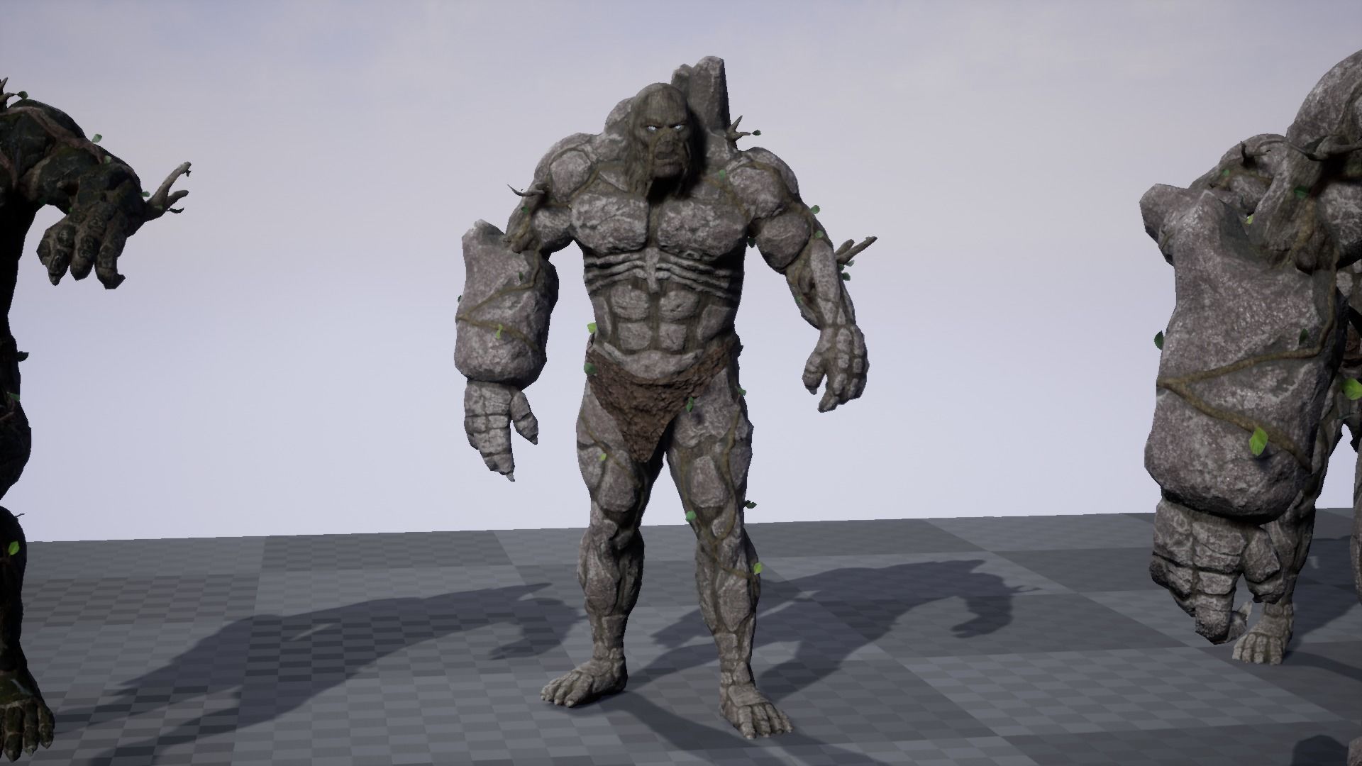 Forest Monster Low-poly 3D model_34