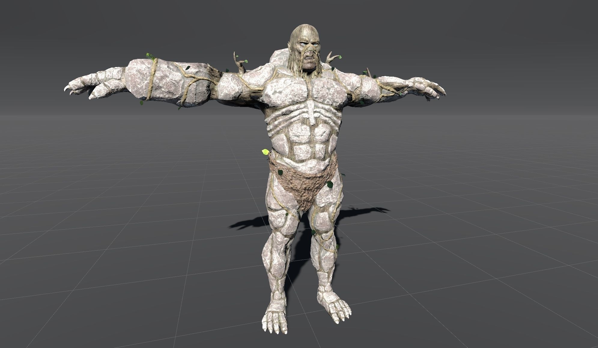 Forest Monster Low-poly 3D model_38