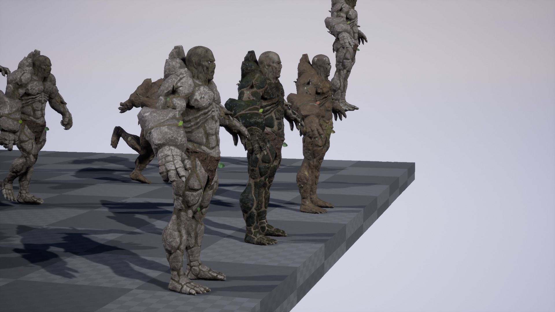 Forest Monster Low-poly 3D model_28