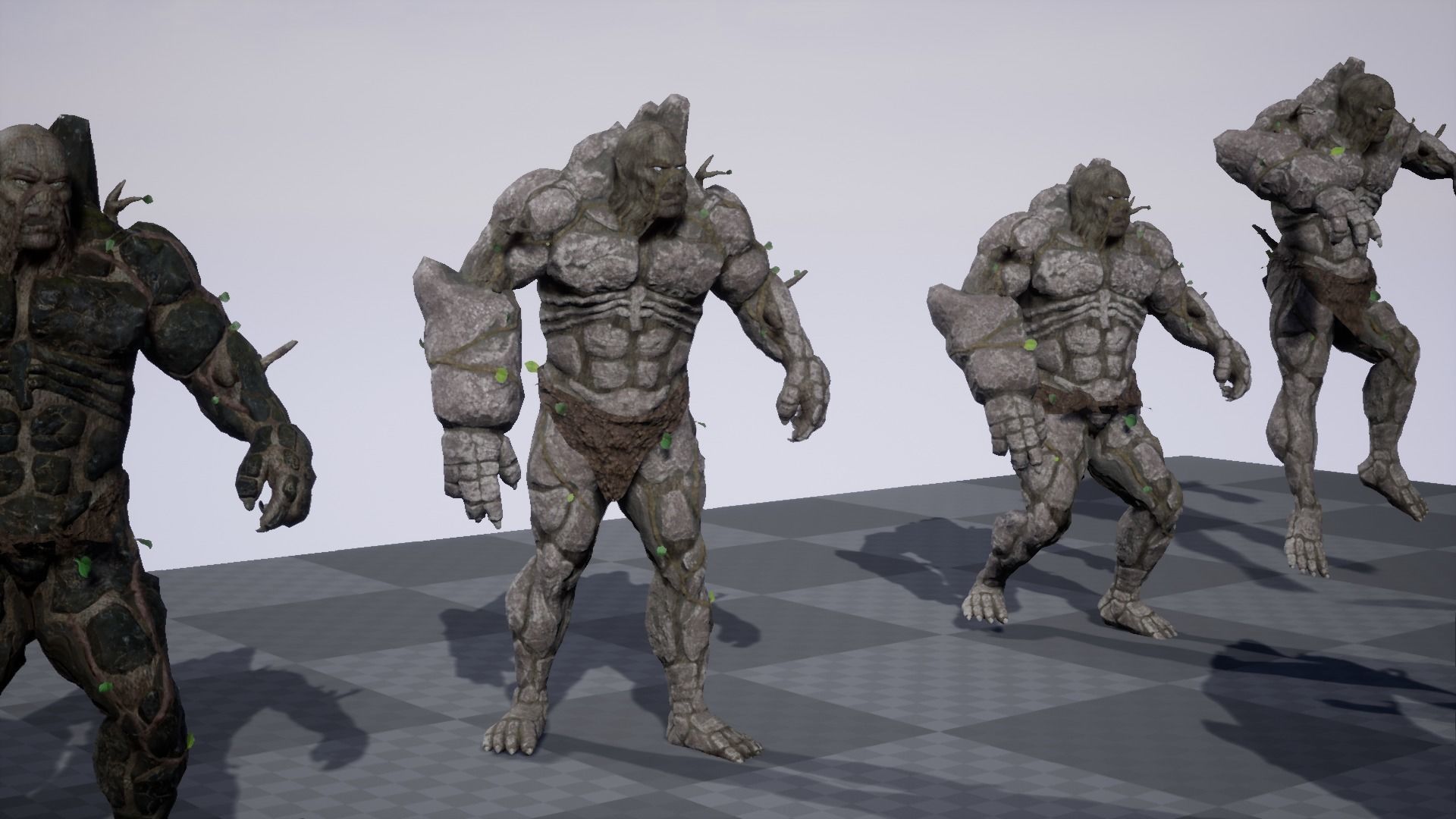 Forest Monster Low-poly 3D model_33