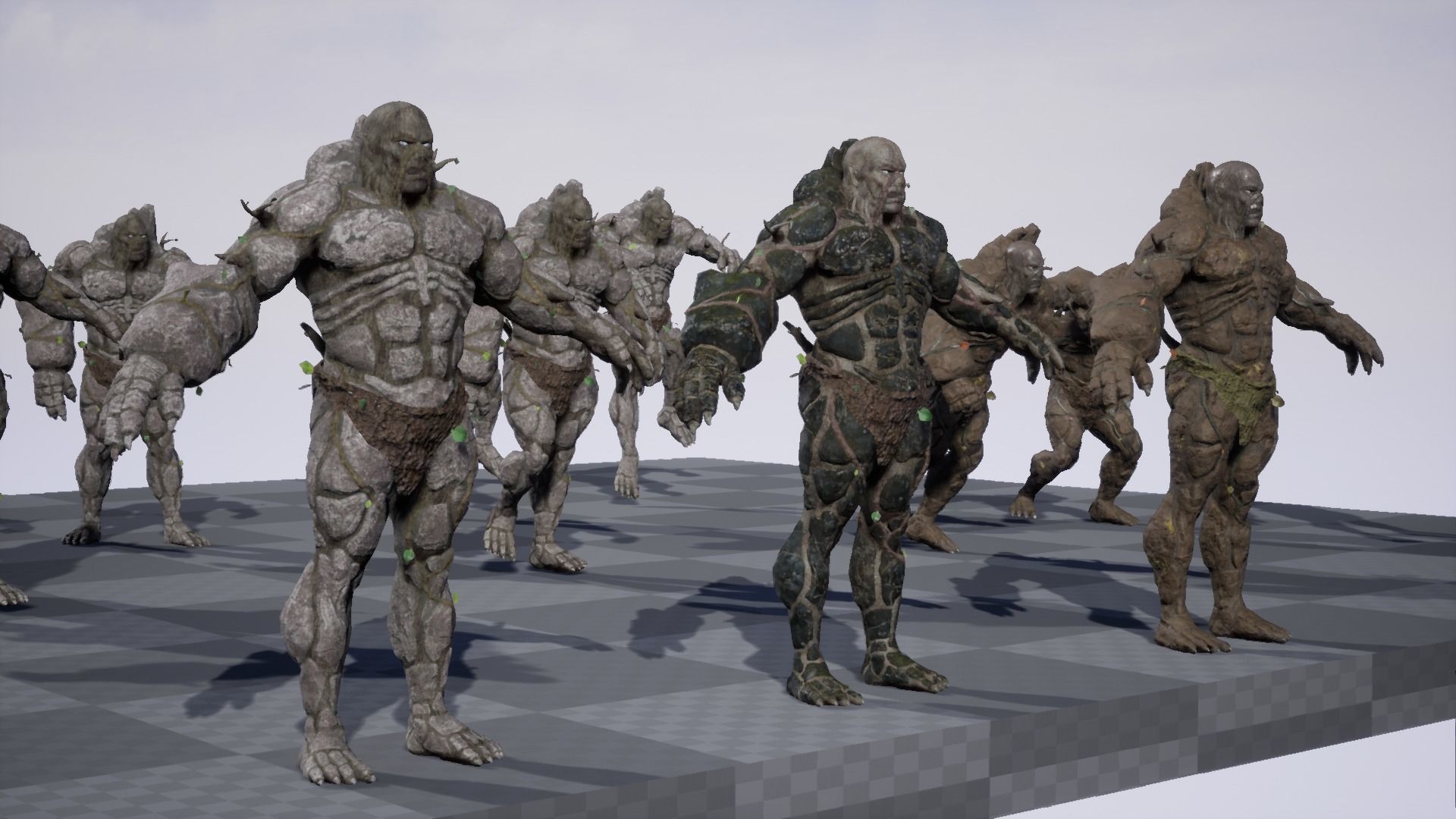 Forest Monster Low-poly 3D model_30