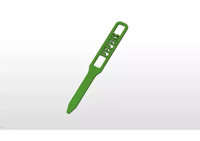 Garden Marker for Your Peppers