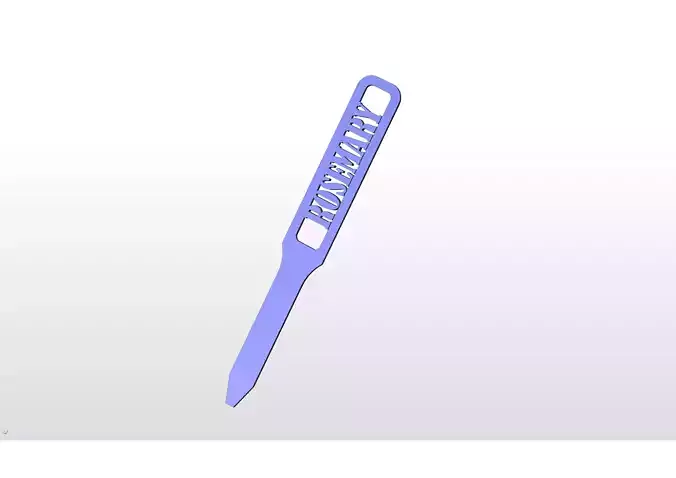 3D Model for Your Rosemary Bed 3D print model
