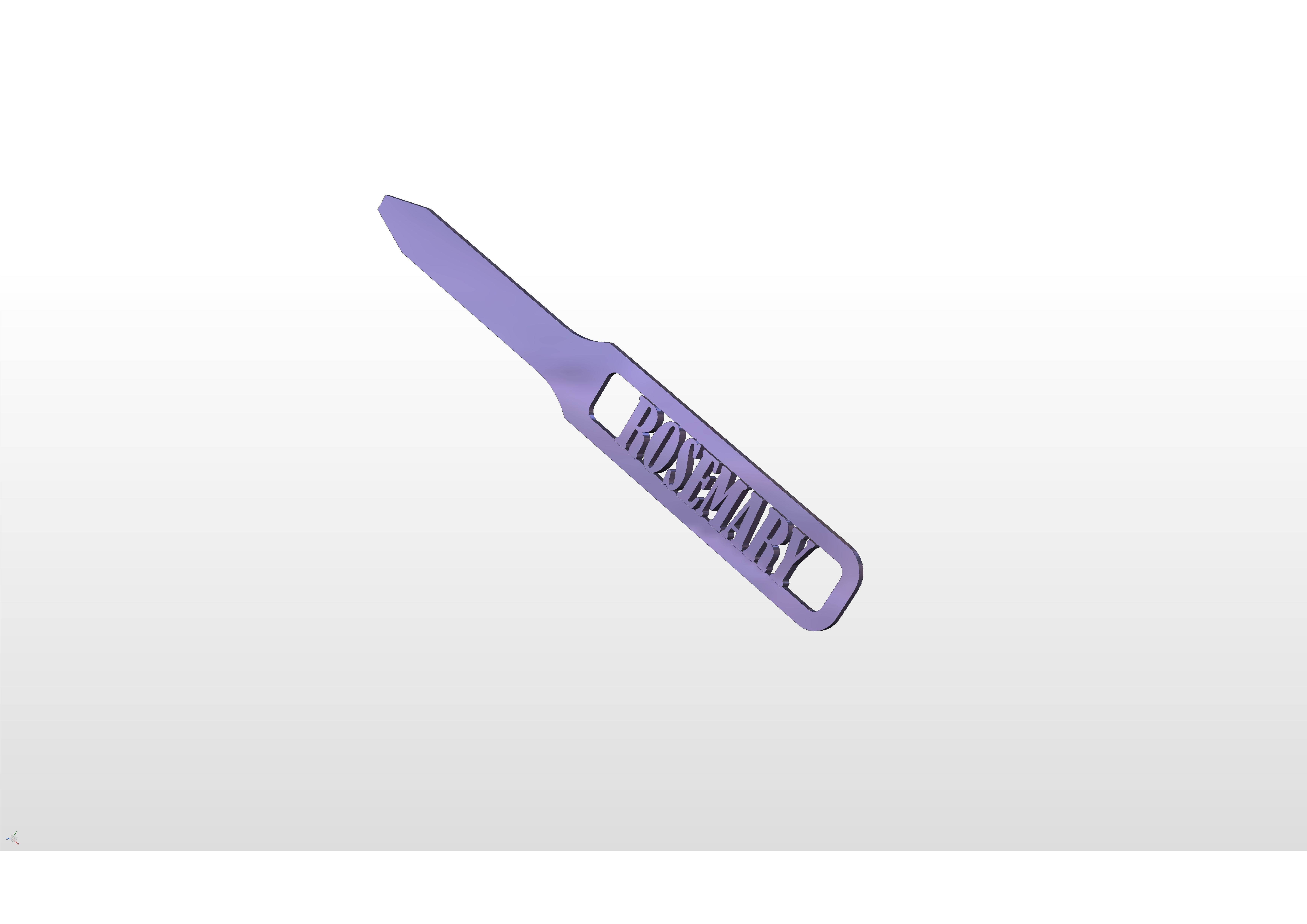 3D Model for Your Rosemary Bed 3D print model_12