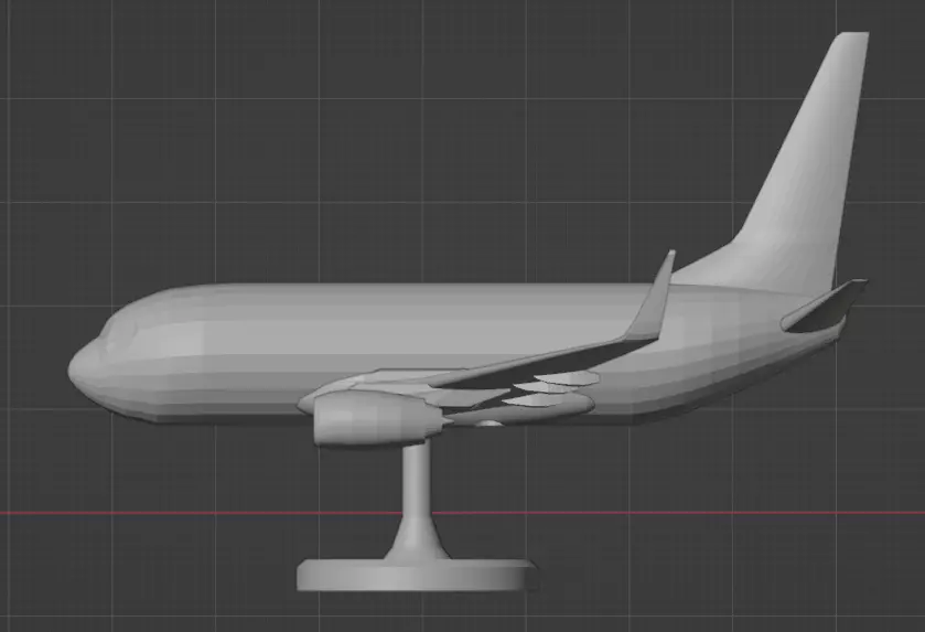 737-800 Free 3D model
