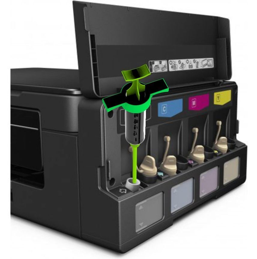 Syringe for Mixing and filling  3D print model_5