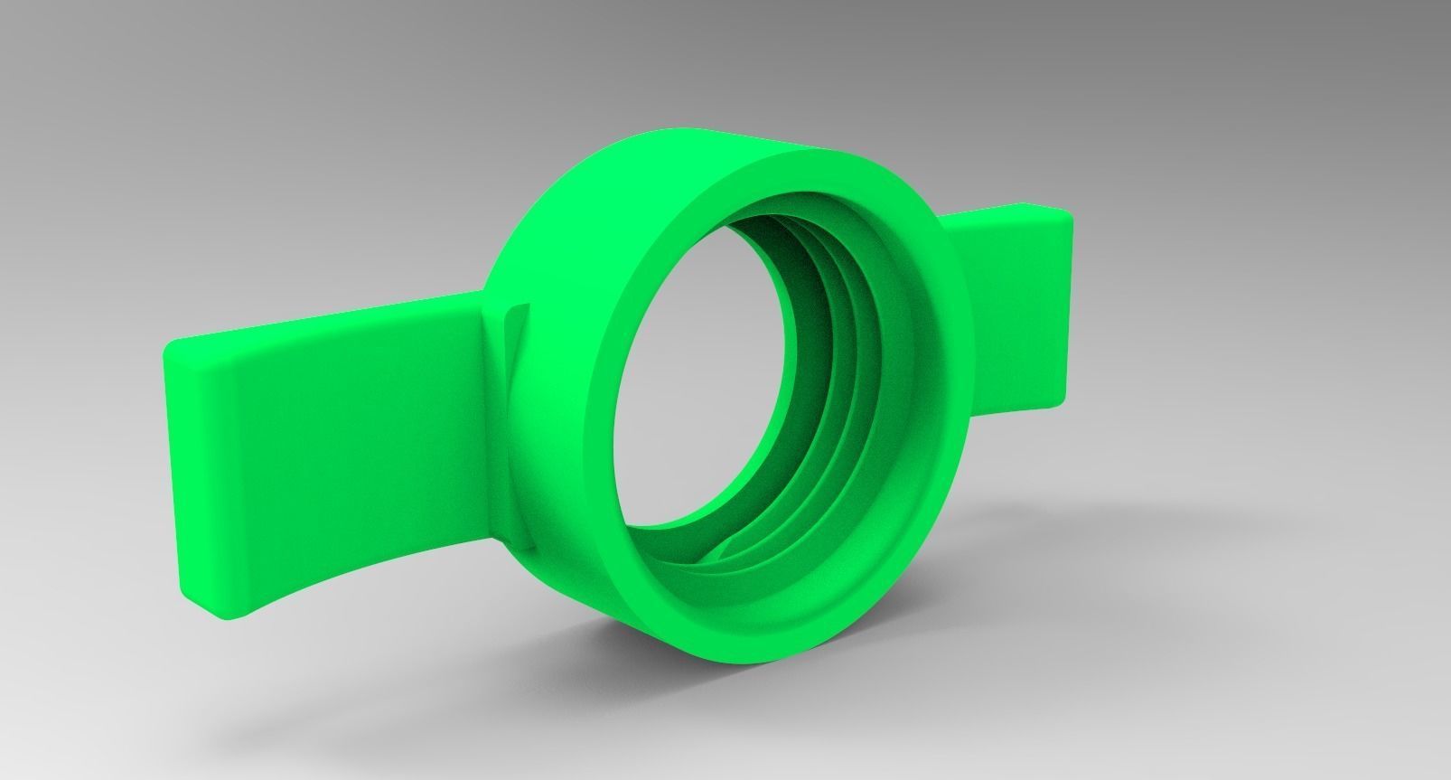 Syringe for Mixing and filling  3D print model_8