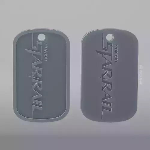 Honkai Star Rail dogtag