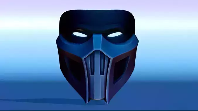INSPIRED BY Noob Saibot MASK FROM Mortal Kombat 3D print model