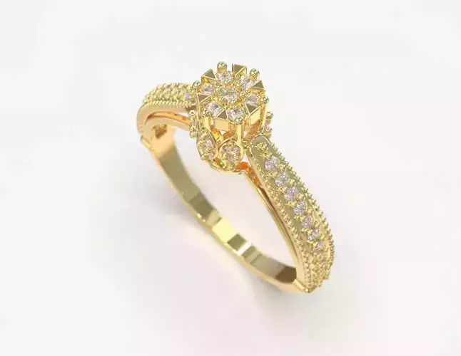 solitaire ring 4