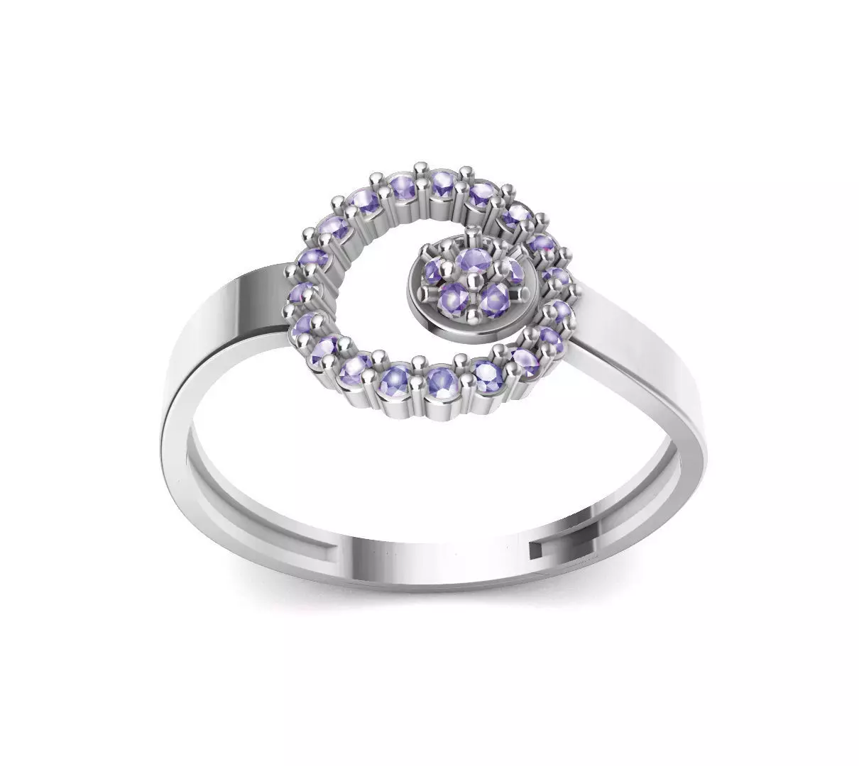 Diamond Ring Free 3D print model