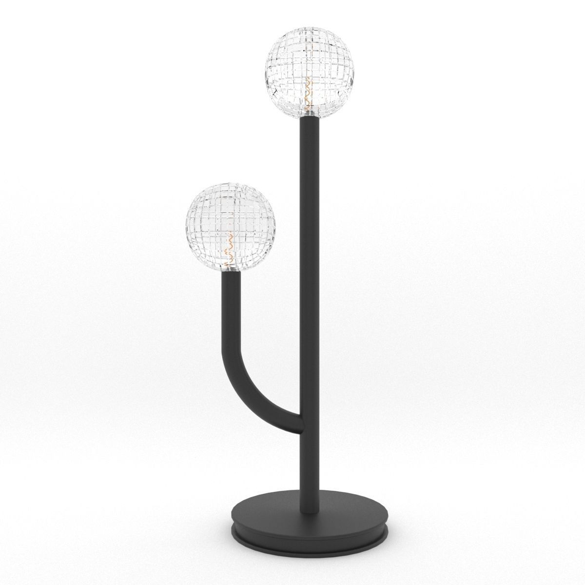 CACTUS TABLE  LAMP Low-poly 3D model_1