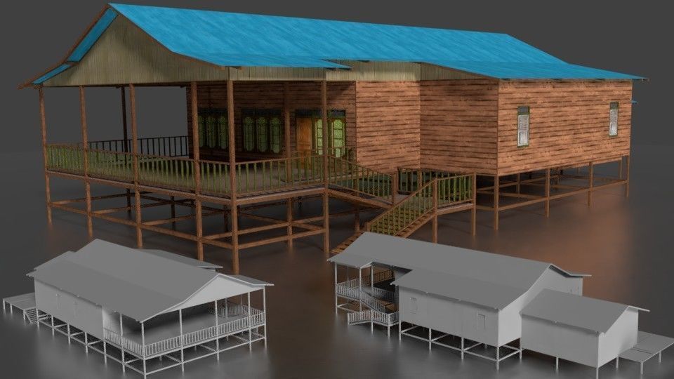 Runah Kayu Panggung 021-040 3D model_2