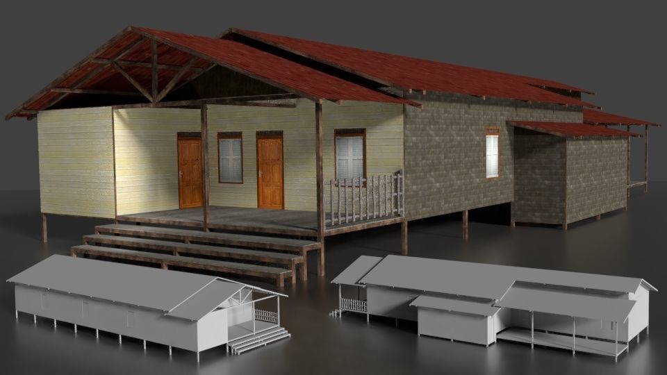 Runah Kayu Panggung 021-040 3D model_9