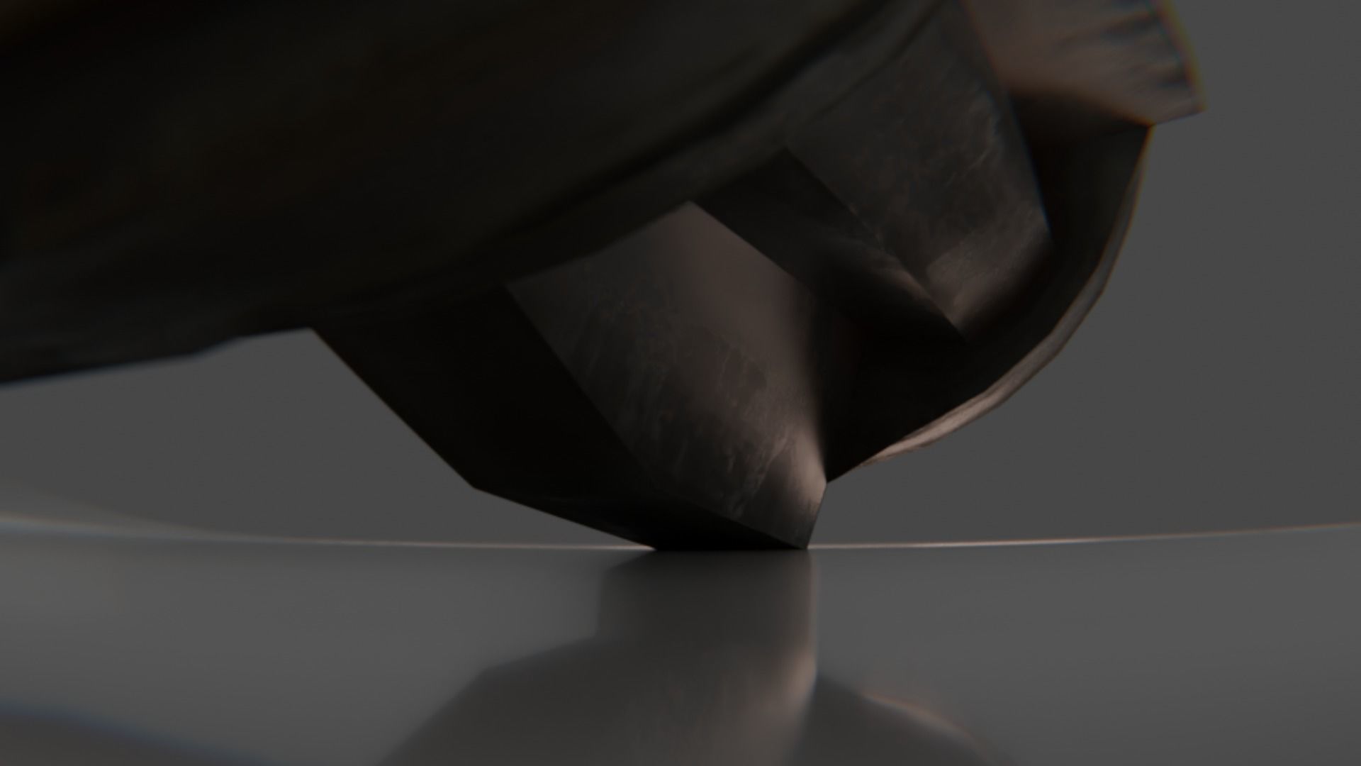 Sci-Fi Photon Blaster Laser Flash Light  Low-poly 3D model_2