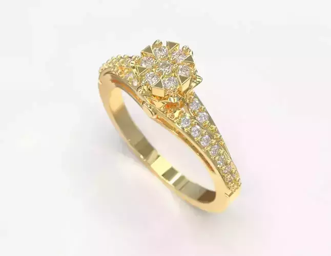 solitaire ring 6
