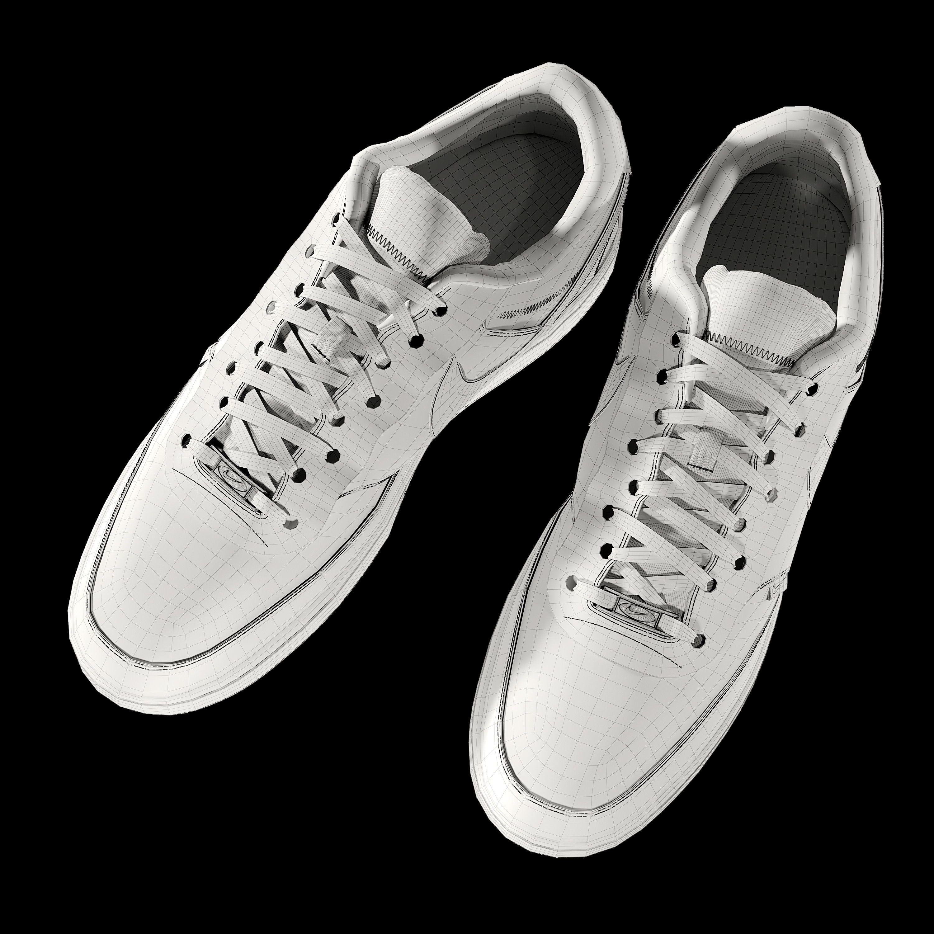 Nike-Court-Vision-Premium 3d model 3D model_7