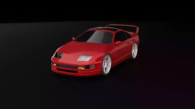 Nissan 300ZX  Free 3D model
