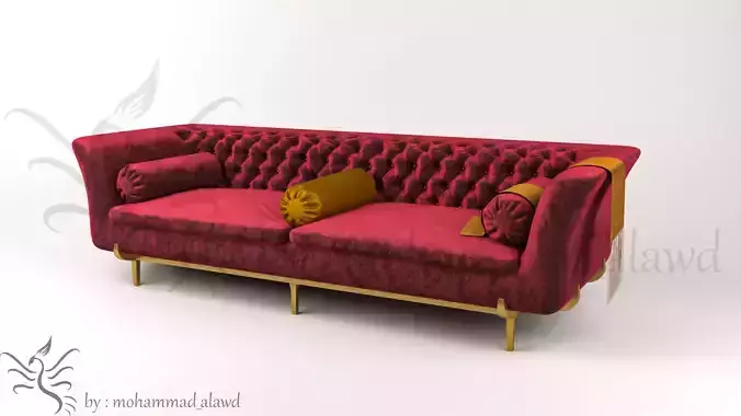 New Classic sofa 3D model