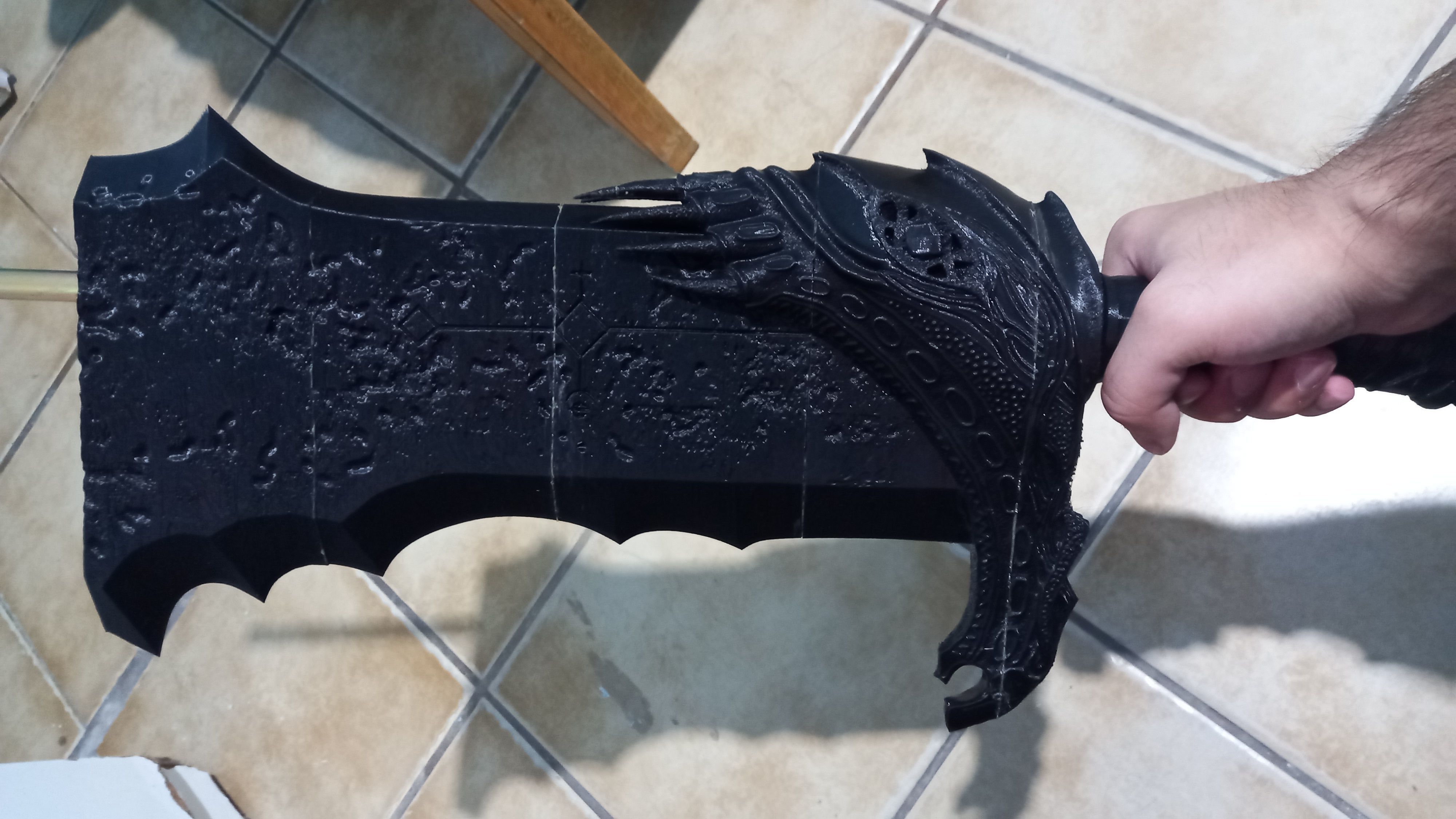 God of War 2018 Blade Of Chaos lv2 3D print model_19