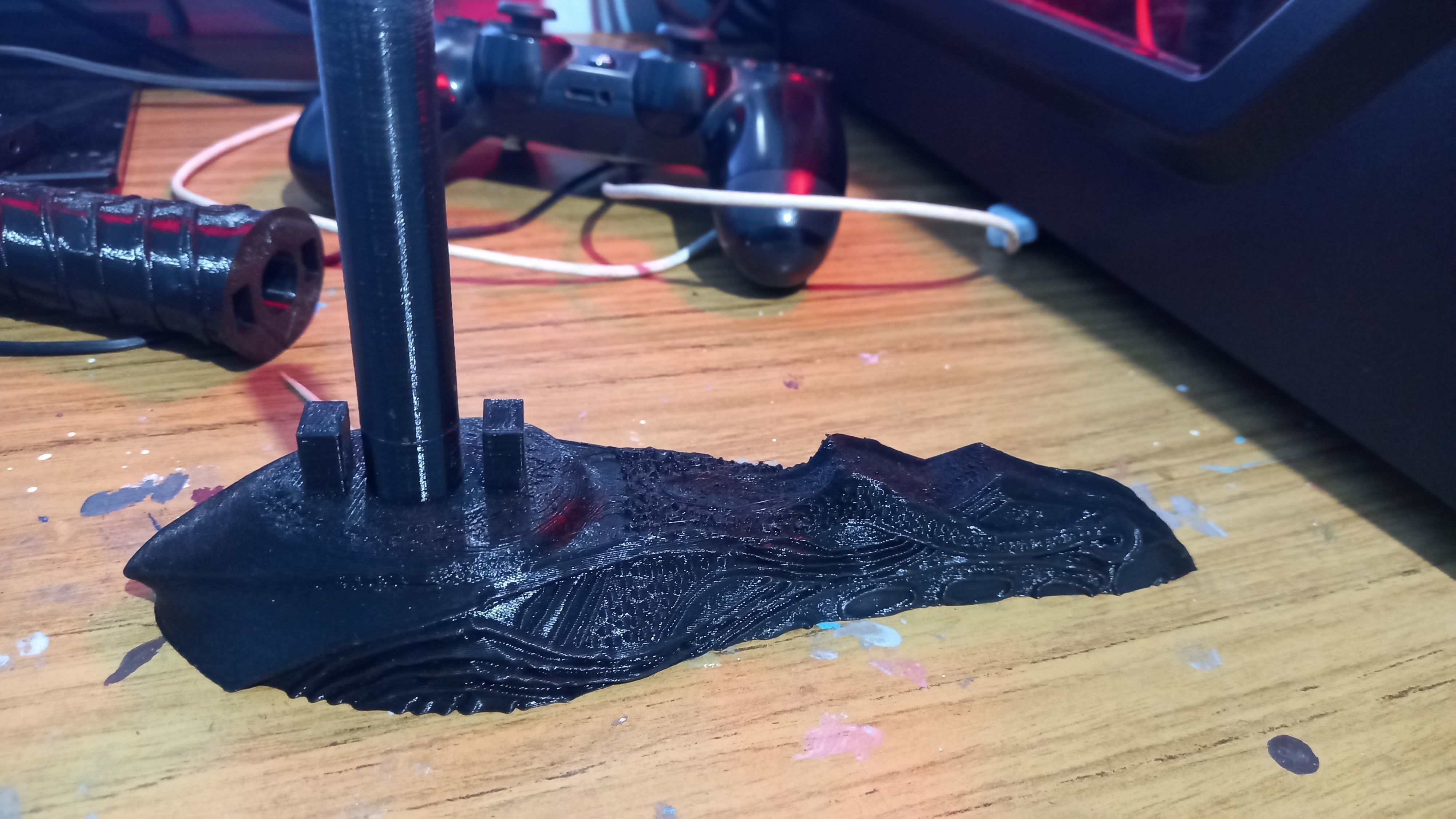 God of War 2018 Blade Of Chaos lv2 3D print model_8