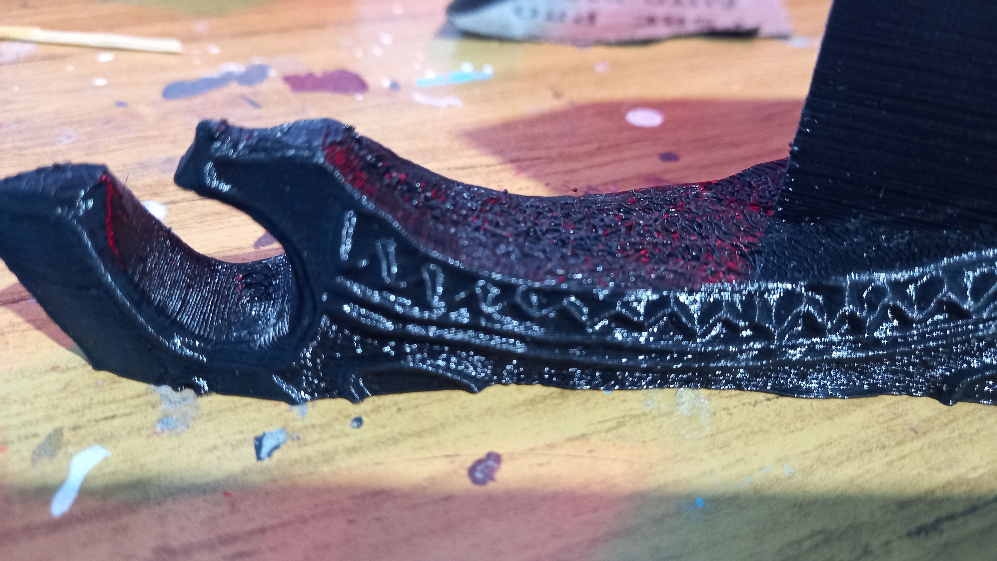 God of War 2018 Blade Of Chaos lv2 3D print model_11