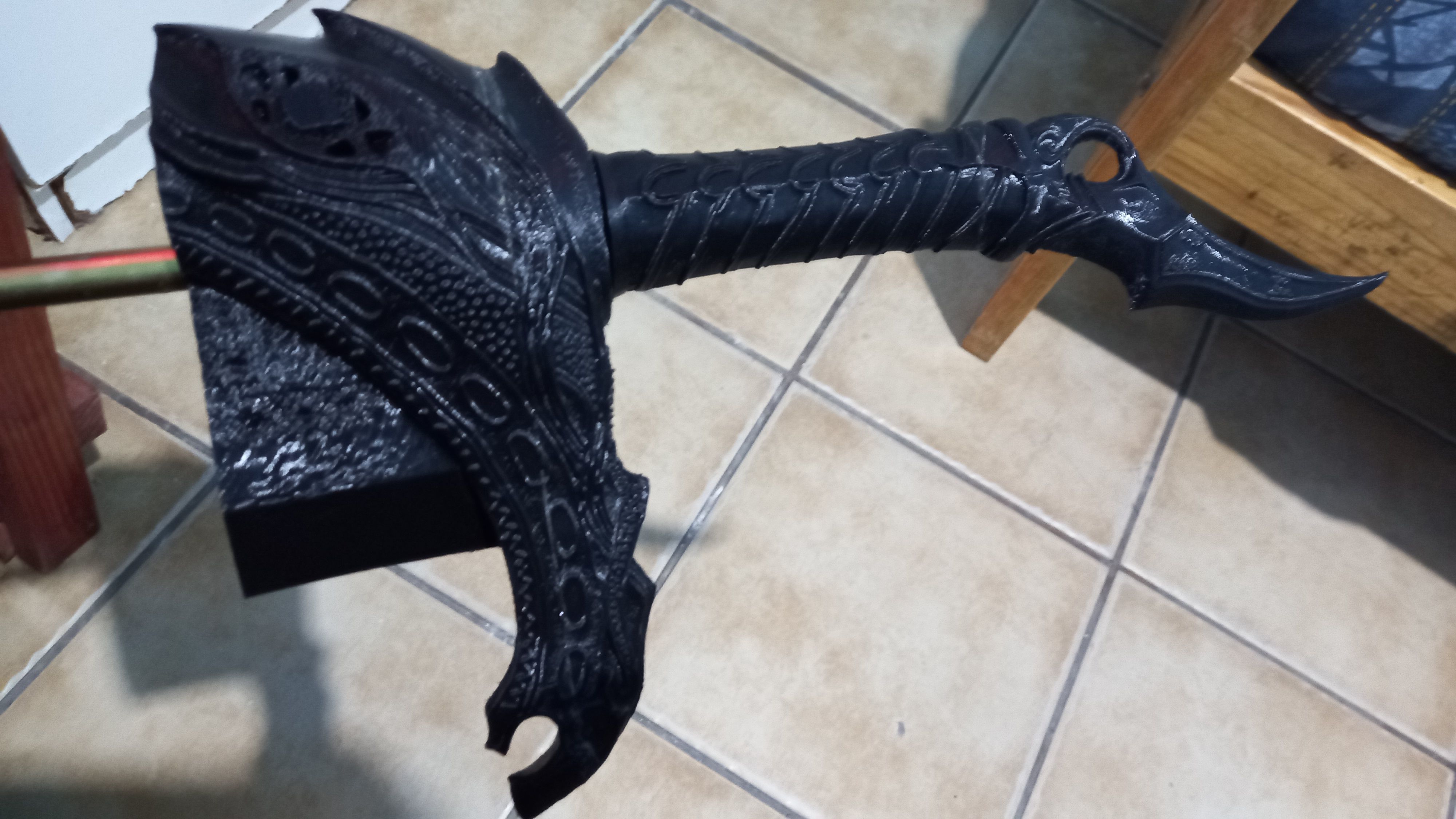 God of War 2018 Blade Of Chaos lv2 3D print model_12