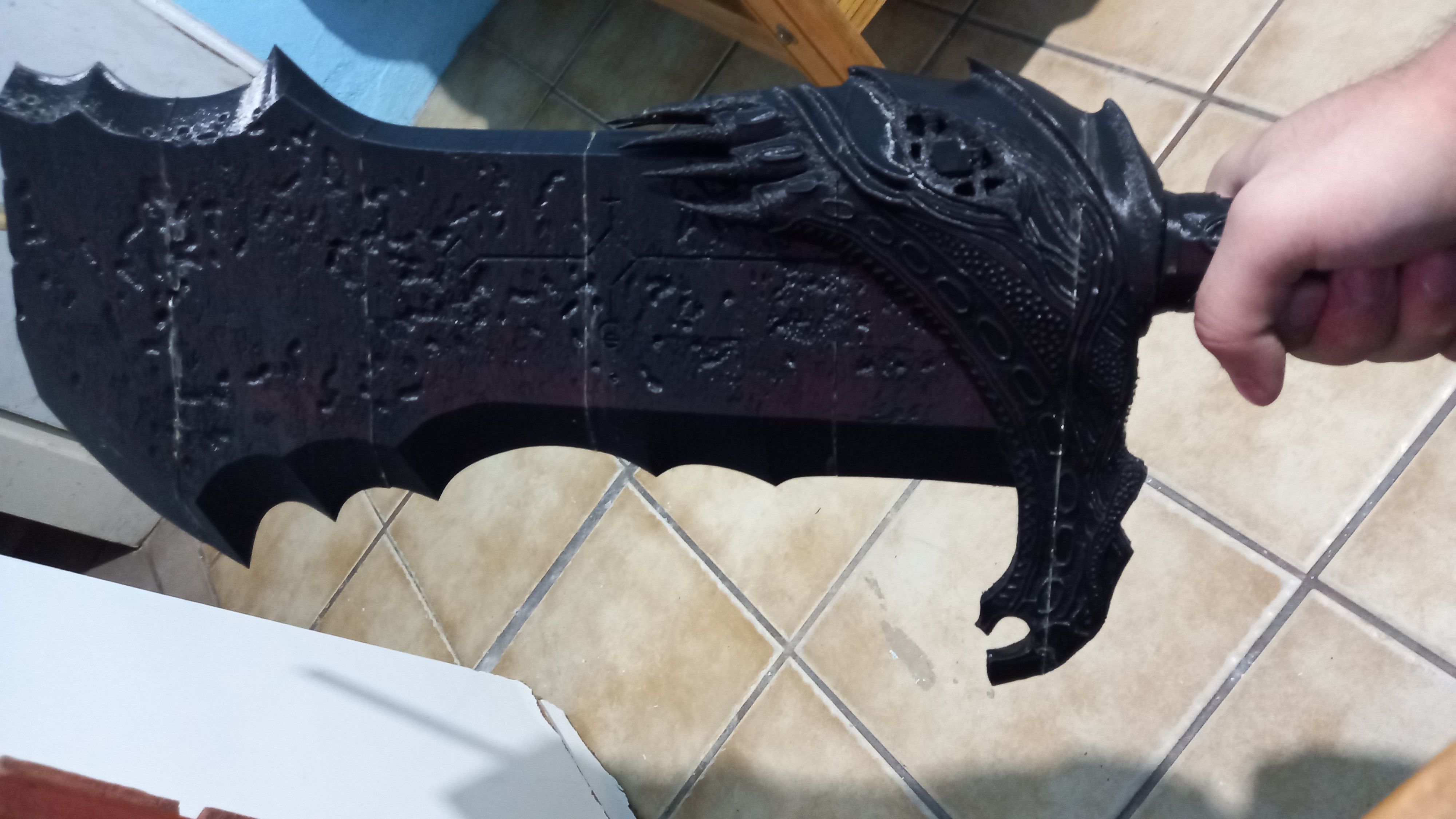 God of War 2018 Blade Of Chaos lv2 3D print model_20