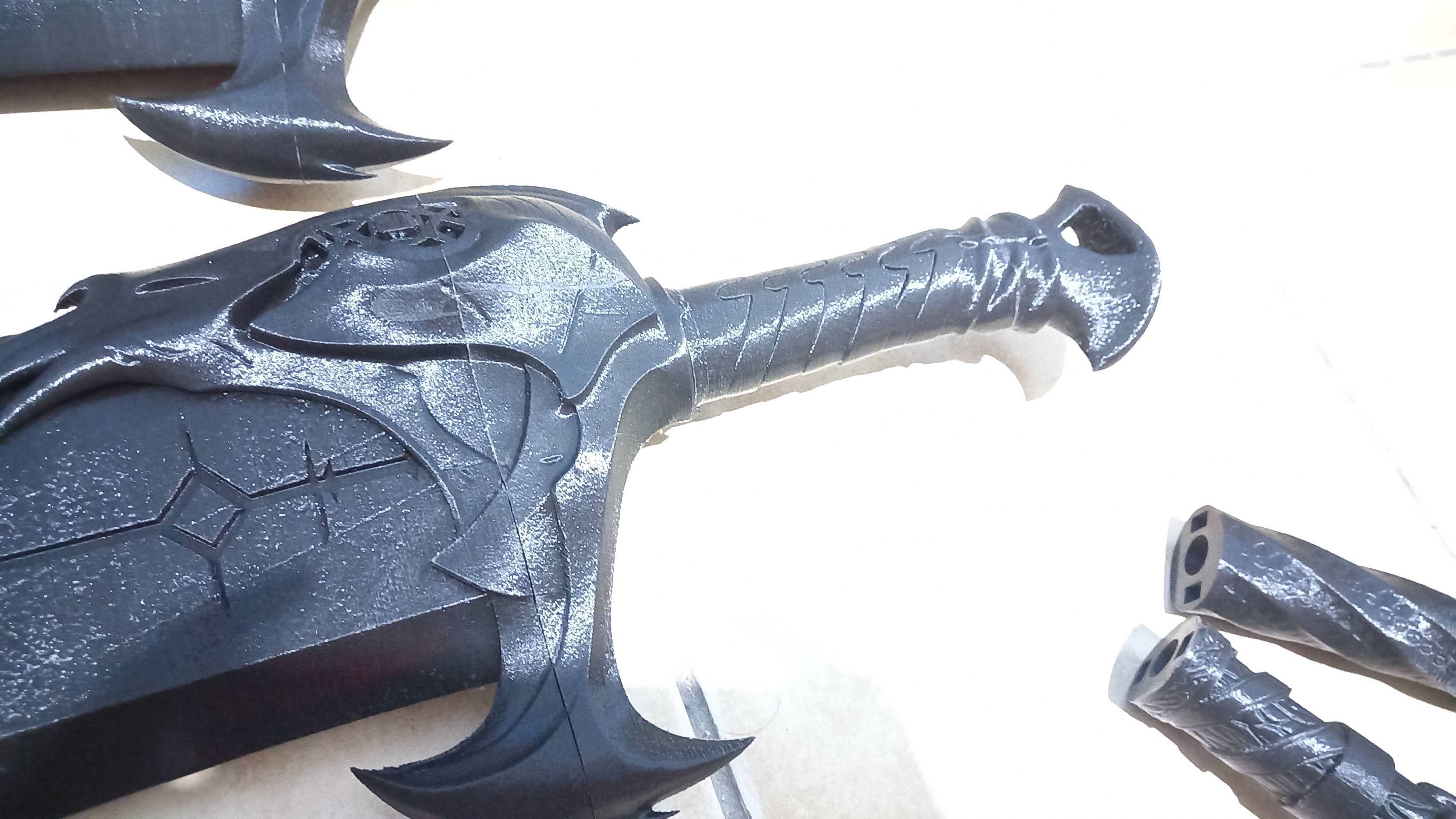 God Of War Ragnarok Kratos Blades Of Chaos lv2 model 3d print  3D print model_14