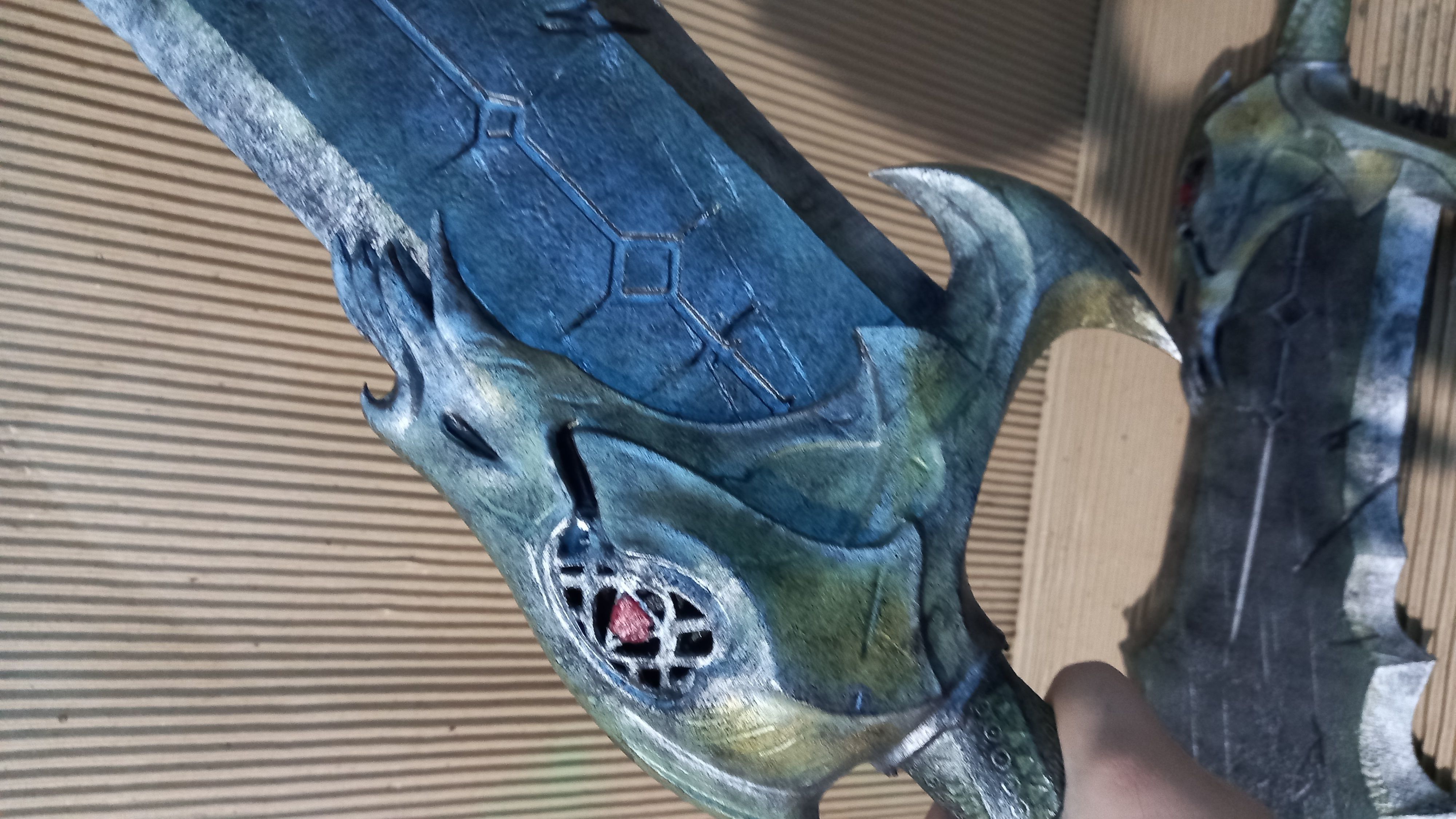 God Of War Ragnarok Kratos Blades Of Chaos lv2 model 3d print  3D print model_44