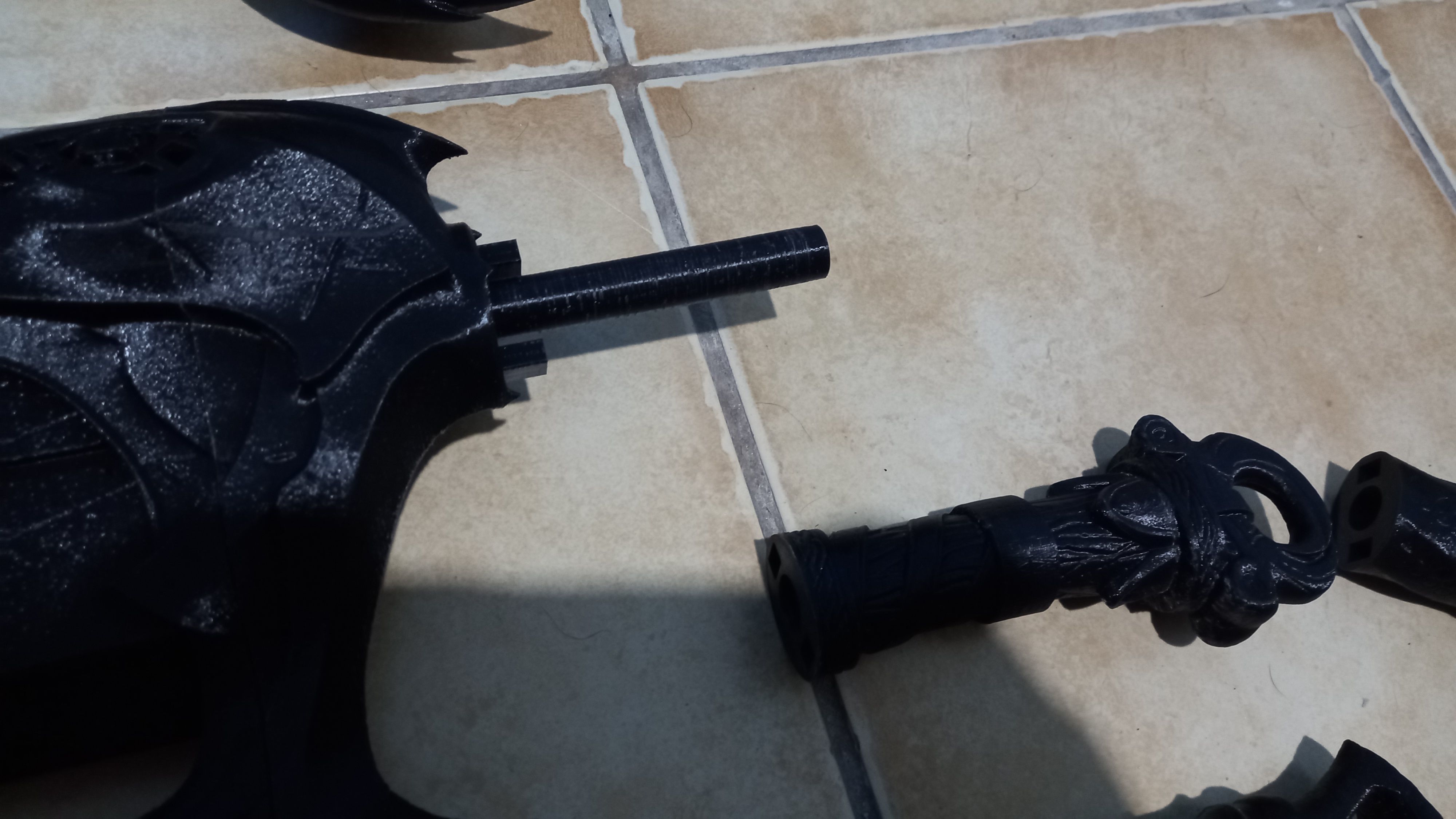 God Of War Ragnarok Kratos Blades Of Chaos lv2 model 3d print  3D print model_4