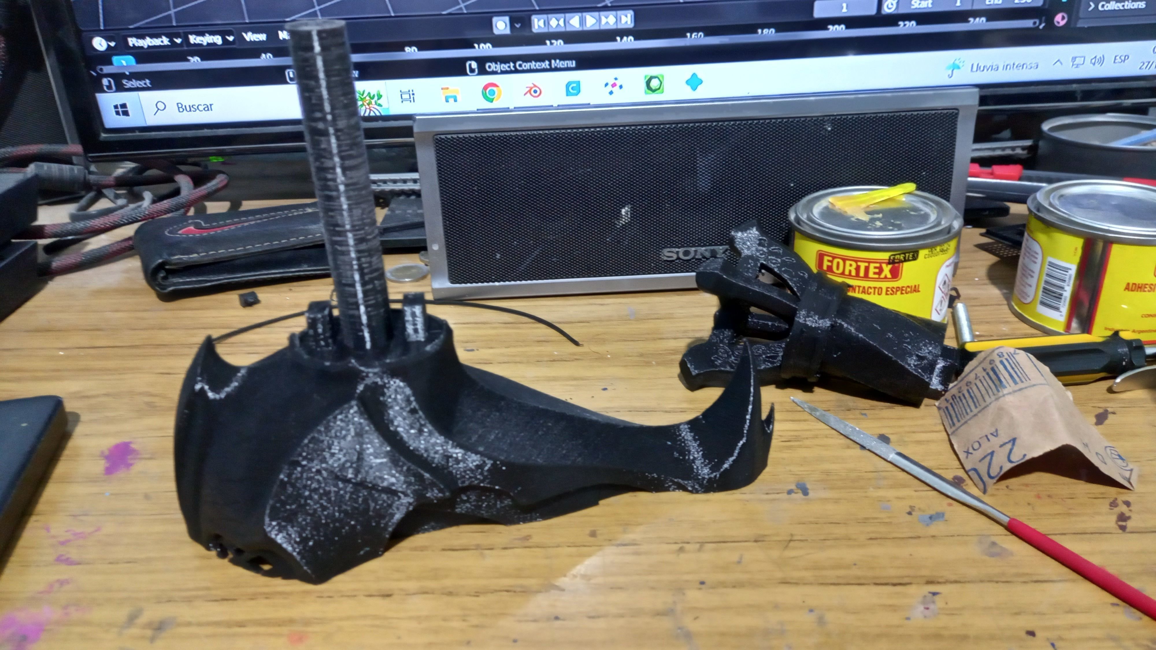 God Of War Ragnarok Kratos Blades Of Chaos lv2 model 3d print  3D print model_17