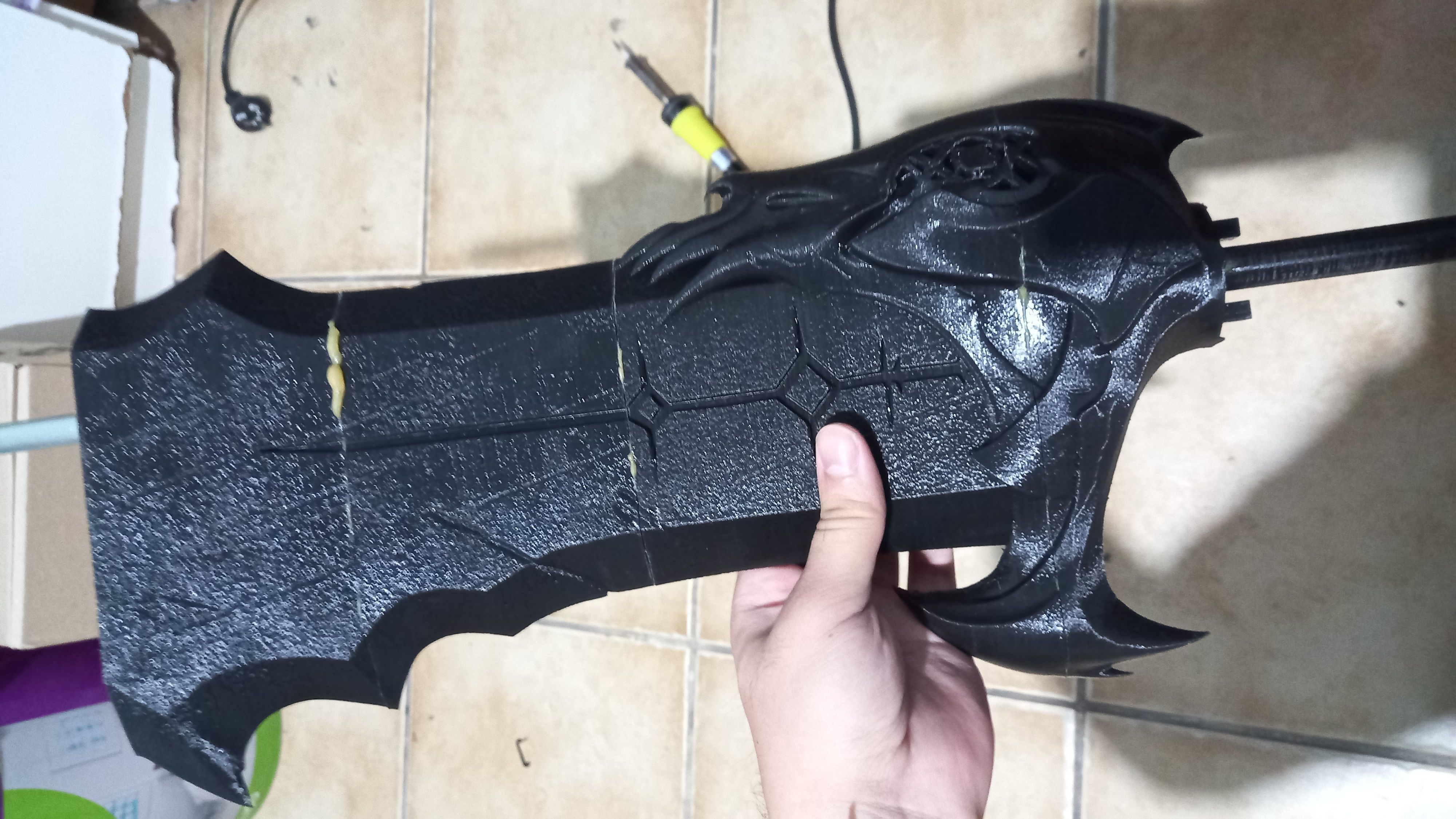 God Of War Ragnarok Kratos Blades Of Chaos lv2 model 3d print  3D print model_25