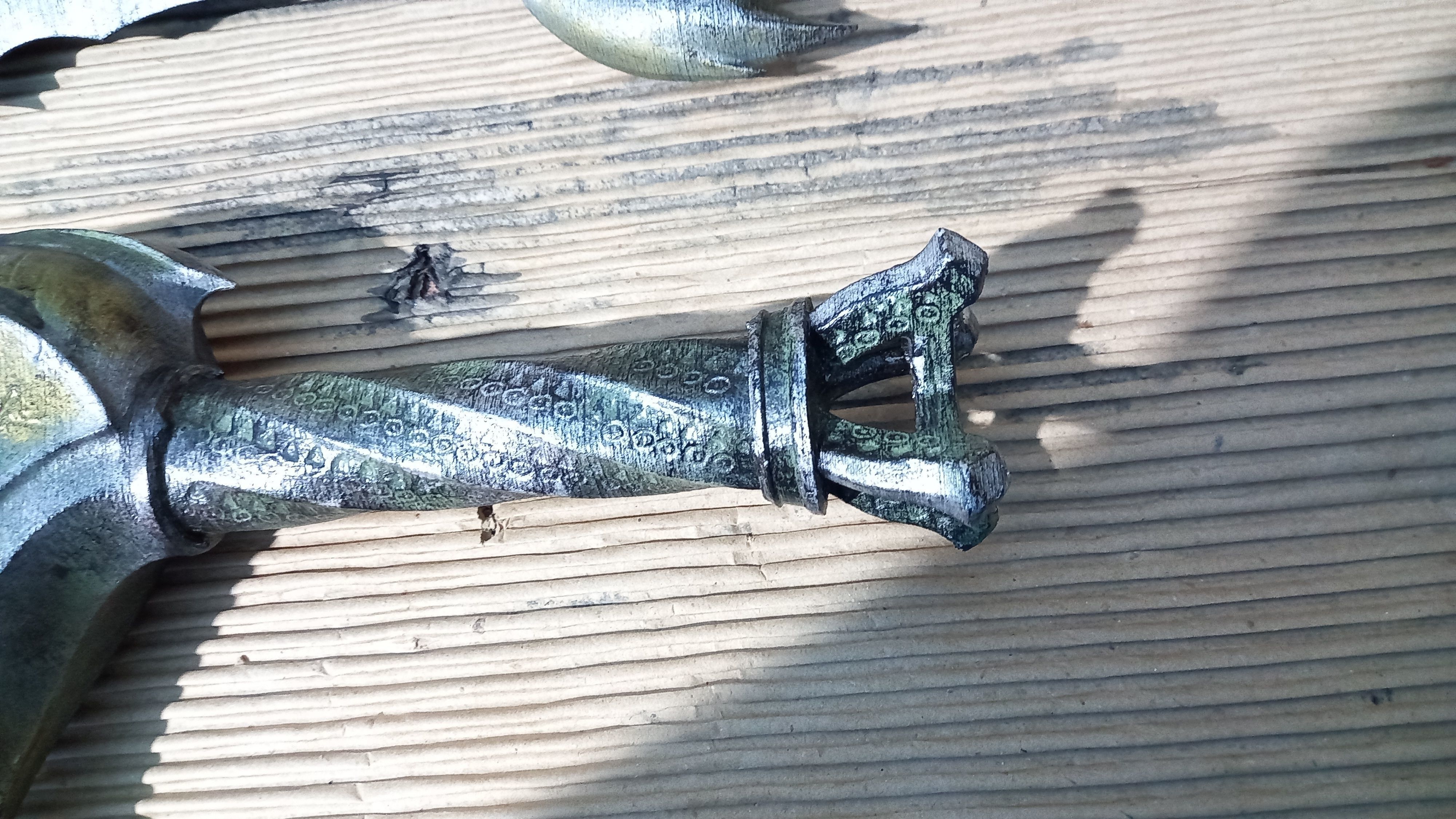 God Of War Ragnarok Kratos Blades Of Chaos lv2 model 3d print  3D print model_34