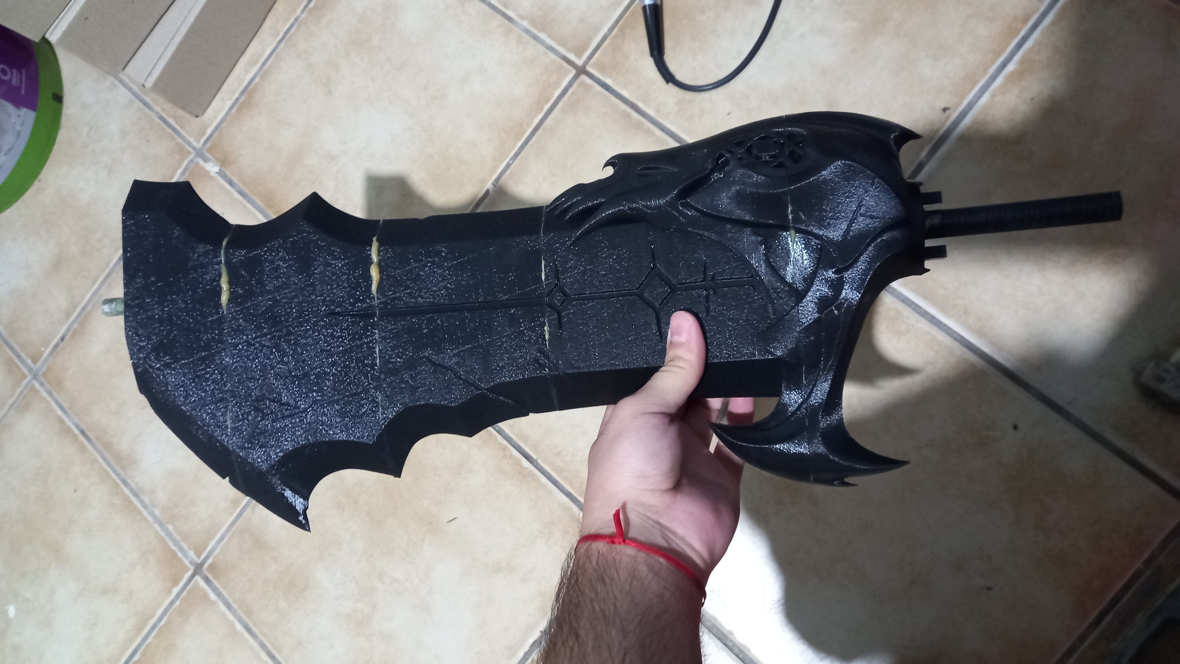 God Of War Ragnarok Kratos Blades Of Chaos lv2 model 3d print  3D print model_35