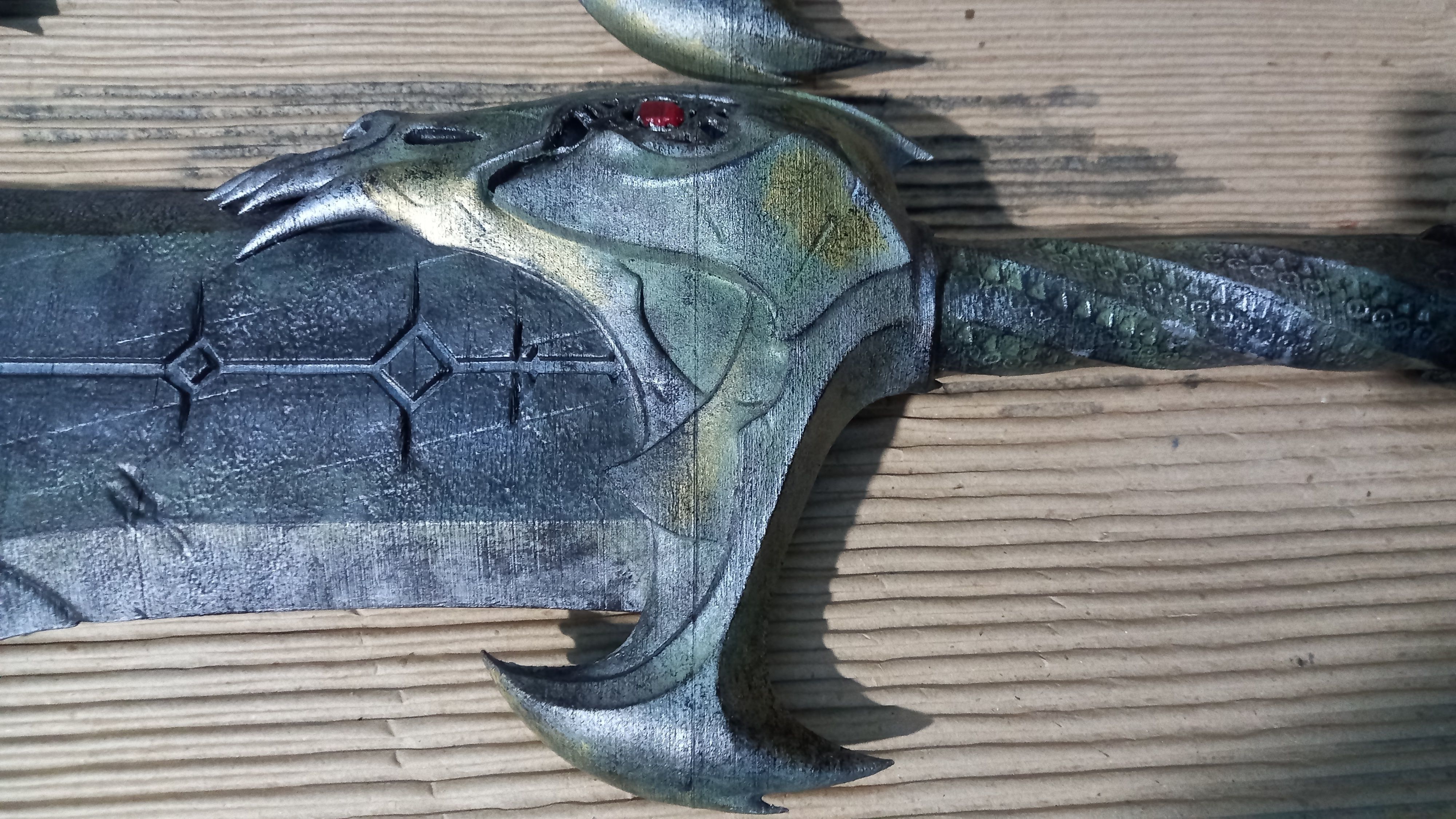 God Of War Ragnarok Kratos Blades Of Chaos lv2 model 3d print  3D print model_42